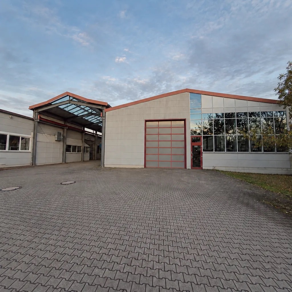 Halle am FlexBox24-Standort in Spabrücken